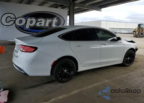 2015 Chrysler 200 Limited from USA, damaged, VIN 1C3CCCAB0FN667401
